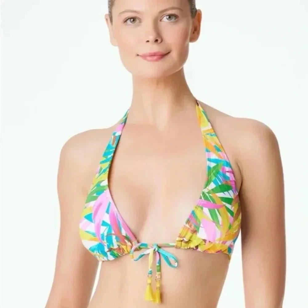 Bleu Rod Beattie Fantasy Island Tall Triangle Top and High Waist Bottom - Picture 5 of 14